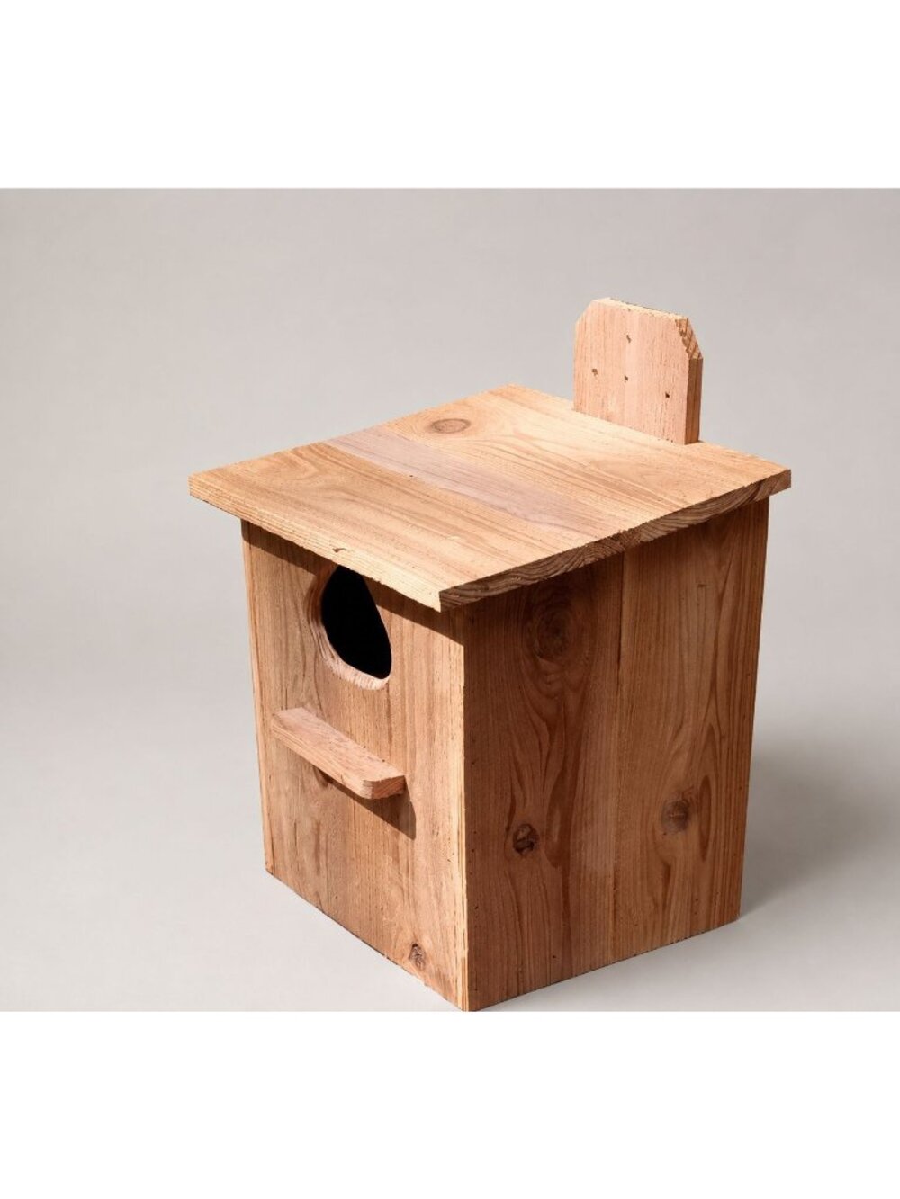 Cedar Wood Duck House Nesting Box Handmade Outdoor Birdhouse New